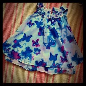 Sweet and flowy butterfly dress 12 months